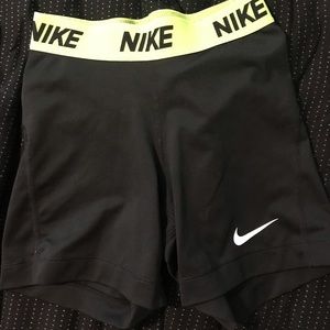 Nike pro spandex biker shorts